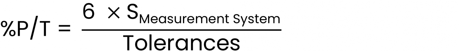 How to measure precision of a measurement system in comparison to a part‘s tolerance. How to describe P over T. Gage R&R. Measurement System Analysis. 